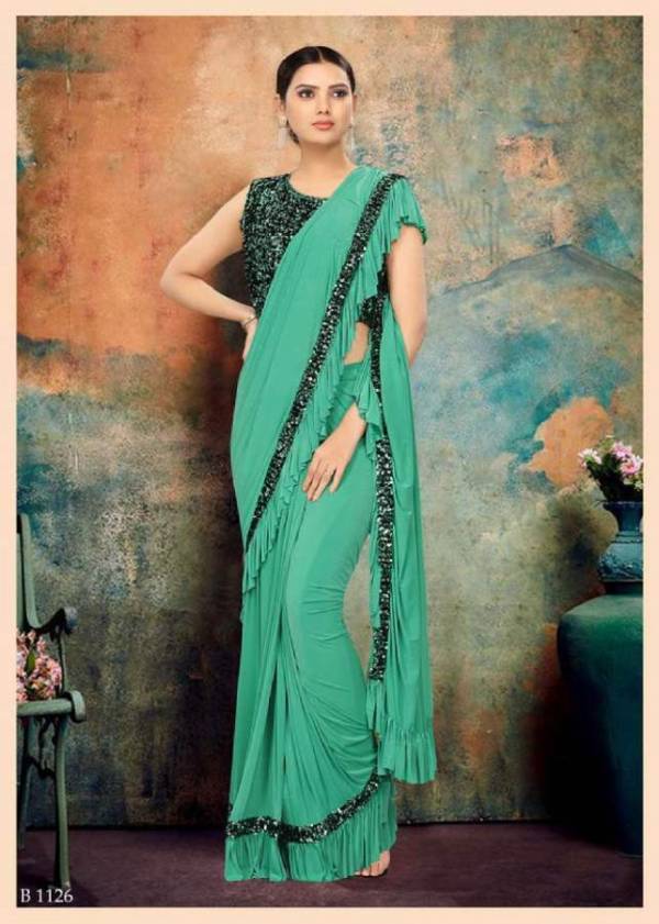 Shiya Designer Ready To Wear Party Wear Saree Collection